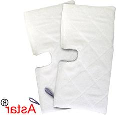 Astar 2 Pack Genuine Microfiber Cleaning Steam Pocket Mop XL