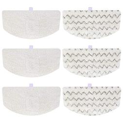 Isingo 6 Pack Steam Mop Pads Compatible Bissell PowerFresh 1